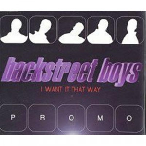 Backstreet Boys - I Want It That Way PROMO CDS - CD - Album