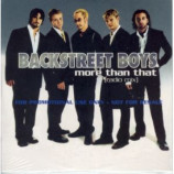 Backstreet Boys - More than that PROMO CDS