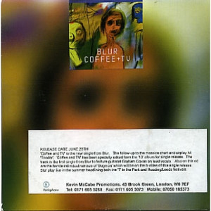 Blur - Coffee + TV PROMO CDS - CD - Album