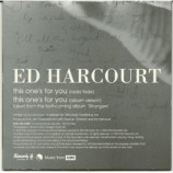 Ed Hardcourt - This ones for you PROMO CDS