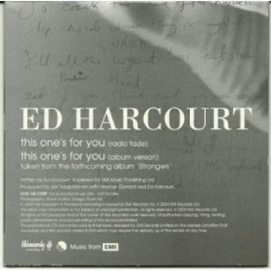 Ed Hardcourt - This ones for you PROMO CDS - CD - Album