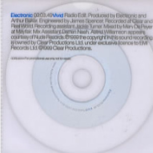 ELECTRONIC - VIVID Euro PROMO CD-S New Order - CD - Album