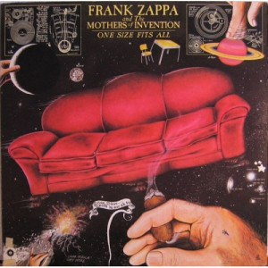 Frank Zappa and The Mothers - One Size Fits All LP - Vinyl - LP