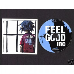 Gorillaz - Feel Good Inc EURO promo cd-s with De la Soul - CD - Album