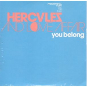 Hercules and love affair - You belong PROMO CDS - CD - Album