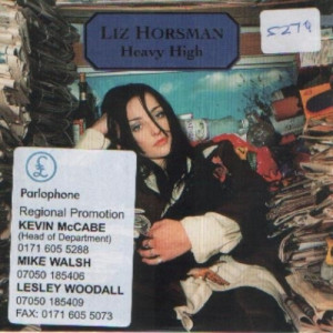 Liz Horsman - Heavy High CD - CD - Album