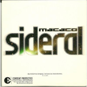 Macaco - Sideral PROMO CDS - CD - Album