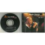 Paulo Gonzo - So Do I Unplugged PROMO CDS