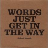 Richard Ashcroft - Words Just Get In The Way PROMO CDS