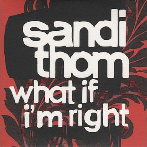 Sandi Thon - What If I'm Right PROMO CDS - CD - Album