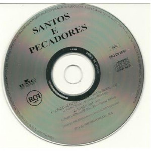 Santos e Pecadores - quando se perde alguem PROMO CDS - CD - Album