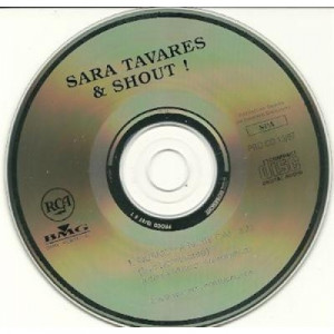 sara tavares & shout - quando a noite cai PROMO CDS - CD - Album