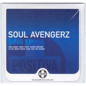 Soul Avengerz - Sing EP Angie Brown Euro CD - CD - Album