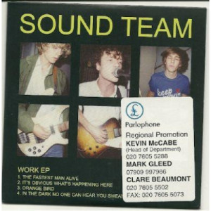 Sound Team - work ep PROMO CDS - CD - Album