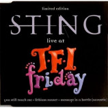 Sting - Live At Tfi Friday CDS