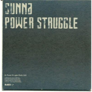 sunna - power struggle PROMO CDS - CD - Album