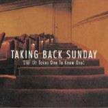 Taking Back Sunday - Liar (it takes one to know one) PROMO CDS