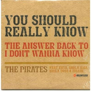 The pirates - You should really know CDS - CD - Single