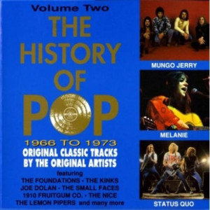 Various Artists - The History Of Pop 1966 To 1973 Volume 2 CD - CD - Album