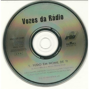 Vozes da Radio - tudo em nome de ti PROMO CDS - CD - Album