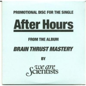 We are Scientists - after hours CDS - CD - Single