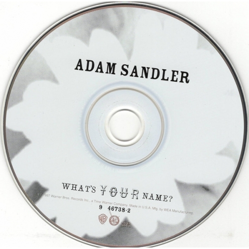 Adam Sandler ‎ -  What's Your Name? - CD - Album