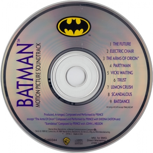 Prince -  Batman (Motion Picture Soundtrack) - CD - Album