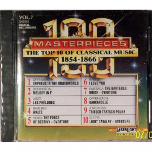 Various -  100 Masterpieces Vol.7 - The Top 10 Of Classical Music 1854 - CD - Compilation
