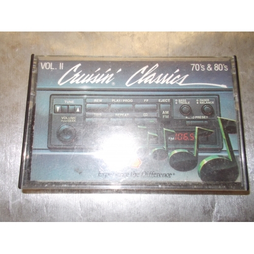 VARIOUS -  Cruisin' Classics Vol. II 70's & 80's - Tape - Cassete