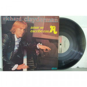 Richard Clayderman - Amor Se Escribe Con "A" - Vinyl - LP