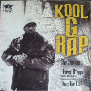 Kool G Rap - The Streets / First Nigga / Thug For Life - Vinyl - 12" 