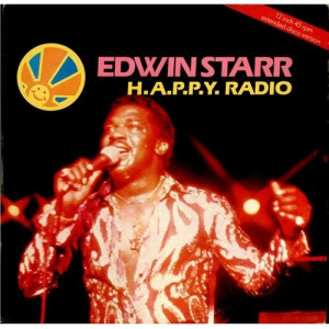 Edwin Starr ‎ - H.A.P.P.Y. Radio (Extended Disco Version)  - Vinyl - 12" 