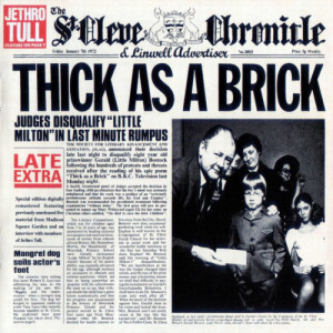 Jethro Tull - Thick As A Brick - Vinyl - LP