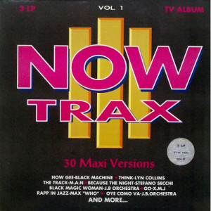 Various ‎ - Now Trax Vol. 1 - Vinyl - 3 x LP 