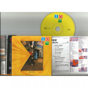 10CC - Sheet Music + 3bonus tracks (japan mini-vinyl replica CD in cardsleeve, 16page j - CD - Album