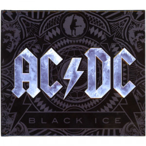 AC/DC - Black Ice (BLUE cover)(De-Luxe textured glossy hard book edition,28page booklet  - CD - Album