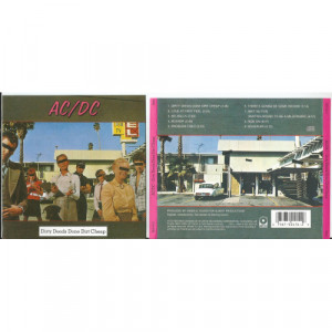 AC/DC - Dirty Deeds Done Dirt Cheap (8pages booklet with lyrics) - CD - CD - Album