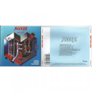ACCEPT - Metal Heart (poster mode booklet with lyrics) - CD - CD - Album