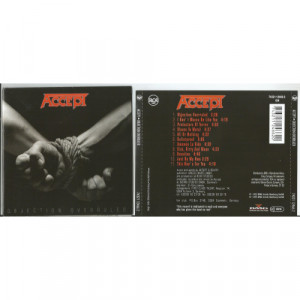 ACCEPT - Objection Overruled (poster mode booklet with lyrics) - CD - CD - Album