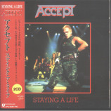 ACCEPT - Staying A Life (mini vinyl replica CD in GATEFOLD cardsleeve, 12page booklet, OB