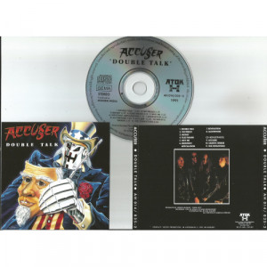 ACCUSER - Double Talk (6page booklet with lyrics) - CD - CD - Album