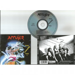 ACCUSER - Who Dominates Who + 2bonus tracks (booklet with lyrics) - CD - CD - Album
