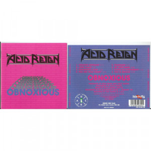 ACID REIGN - Obnoxious (8page booklet with lyrics) - CD - CD - Album