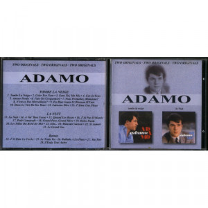 ADAMO, SALVATORE - Tombe la Neige/ La Nuit (2Lp's in 1CD) - CD - CD - Album