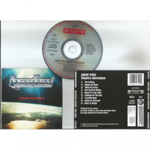 AGENT STEEL - Skeptics Apocalypse (8page booklet with lyrics) - CD - CD - Album