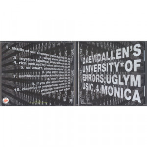 ALLEN, DAEVID - Daevid Allen's University Of Errors Ugly Music For Monica (limited edition) - CD - CD - Album