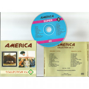 AMERICA - Holiday/ Hearts (2 in 1CD) - CD - CD - Album