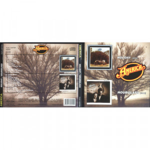 AMERICA - Holiday/ Hourglass (2LP's in 1CD)(6 pages foldout inlay) - CD - CD - Album