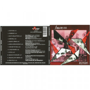 ANACRUSIS - Reason (3panel booklet with lyrics) - CD - CD - Album