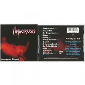 ANACRUSIS - Screams And Whispers (8page booklet with lyrics) - CD - CD - Album